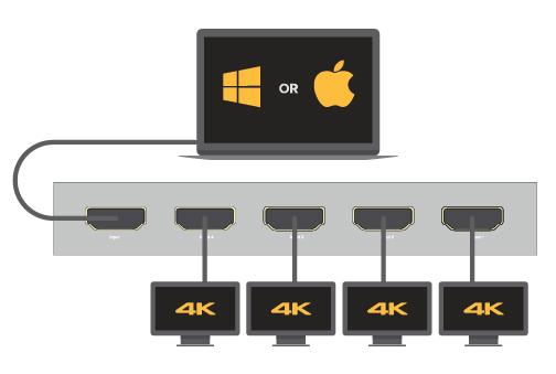 Myithub alogic hdmi video hd4kspl04 - myithub