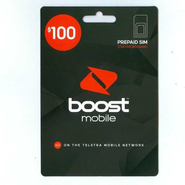 Buy Boost Prepaid Trio Starter Kit 100 Mobile SIMs Boost100 91.82